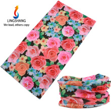 LINGSHANG coussin sans couture imprimé bandana sur mesure bandoulière multifonctionnel